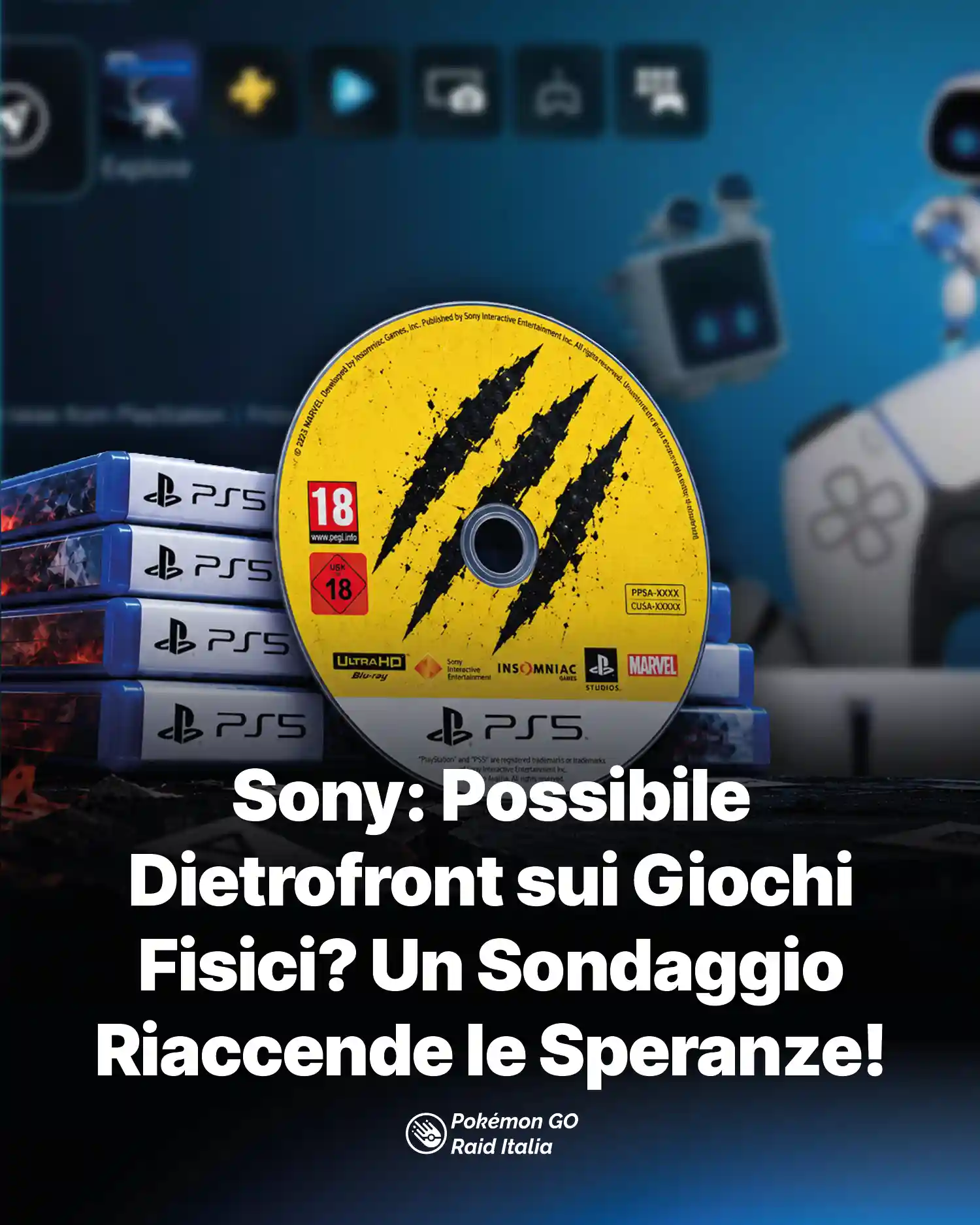 Sony: Possibile Dietrofront sui Giochi Fisici? Un Sondaggio Riaccende le Speranze!