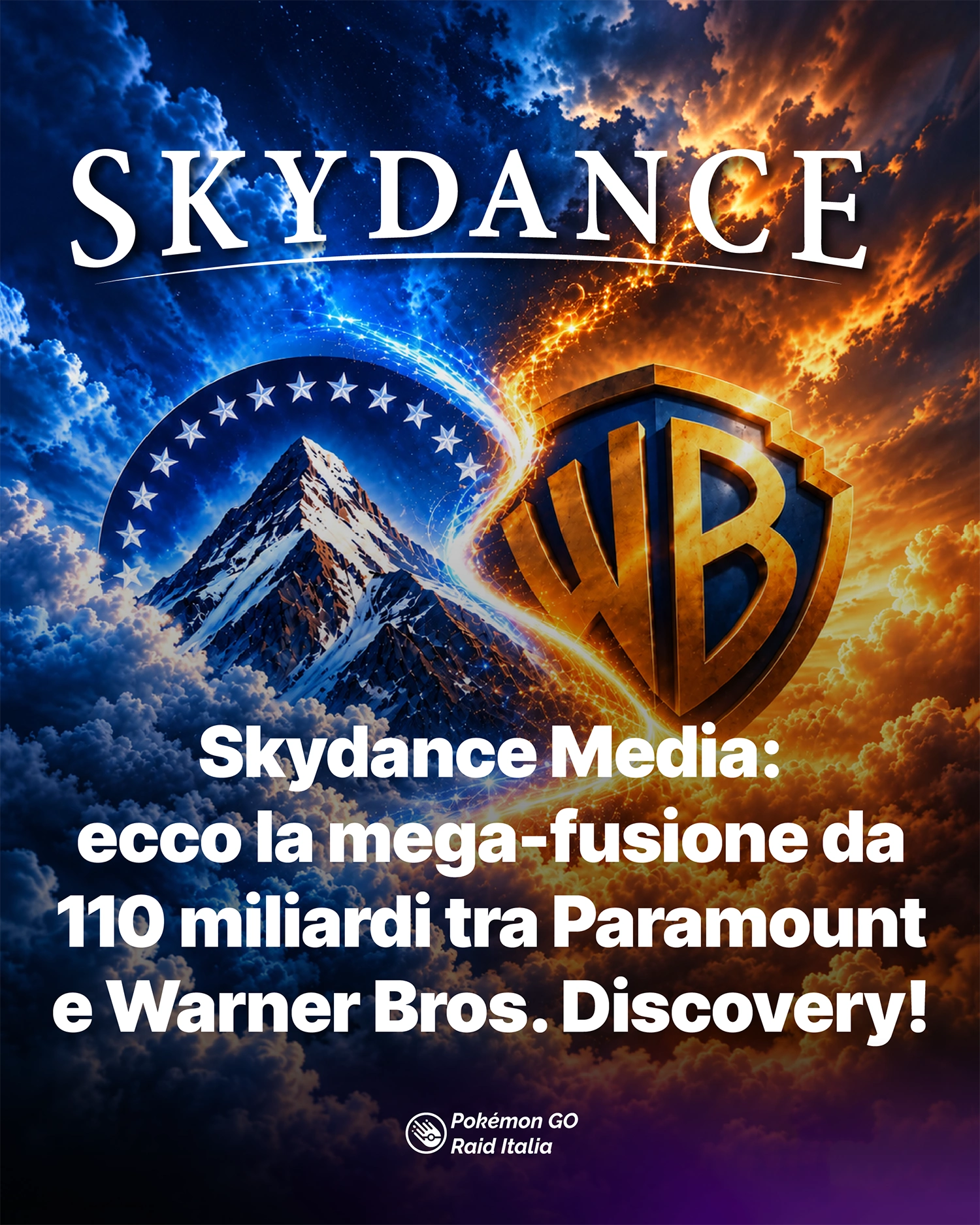 Skydance Media: ecco la mega-fusione da 110 miliardi tra Paramount e Warner Bros. Discovery!