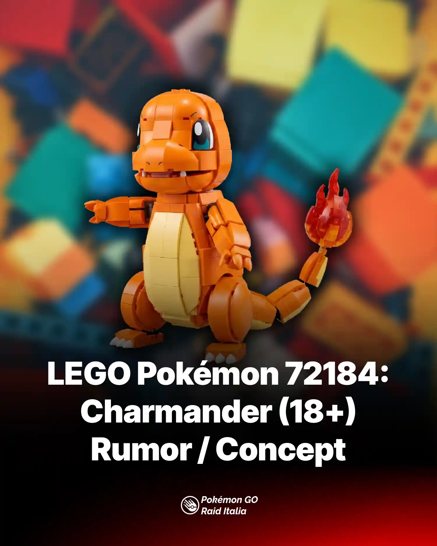 LEGO Pokémon: Spunta il Rumor del Set 72184 Charmander, Potrebbe Essere un Modello da Collezione 18+!