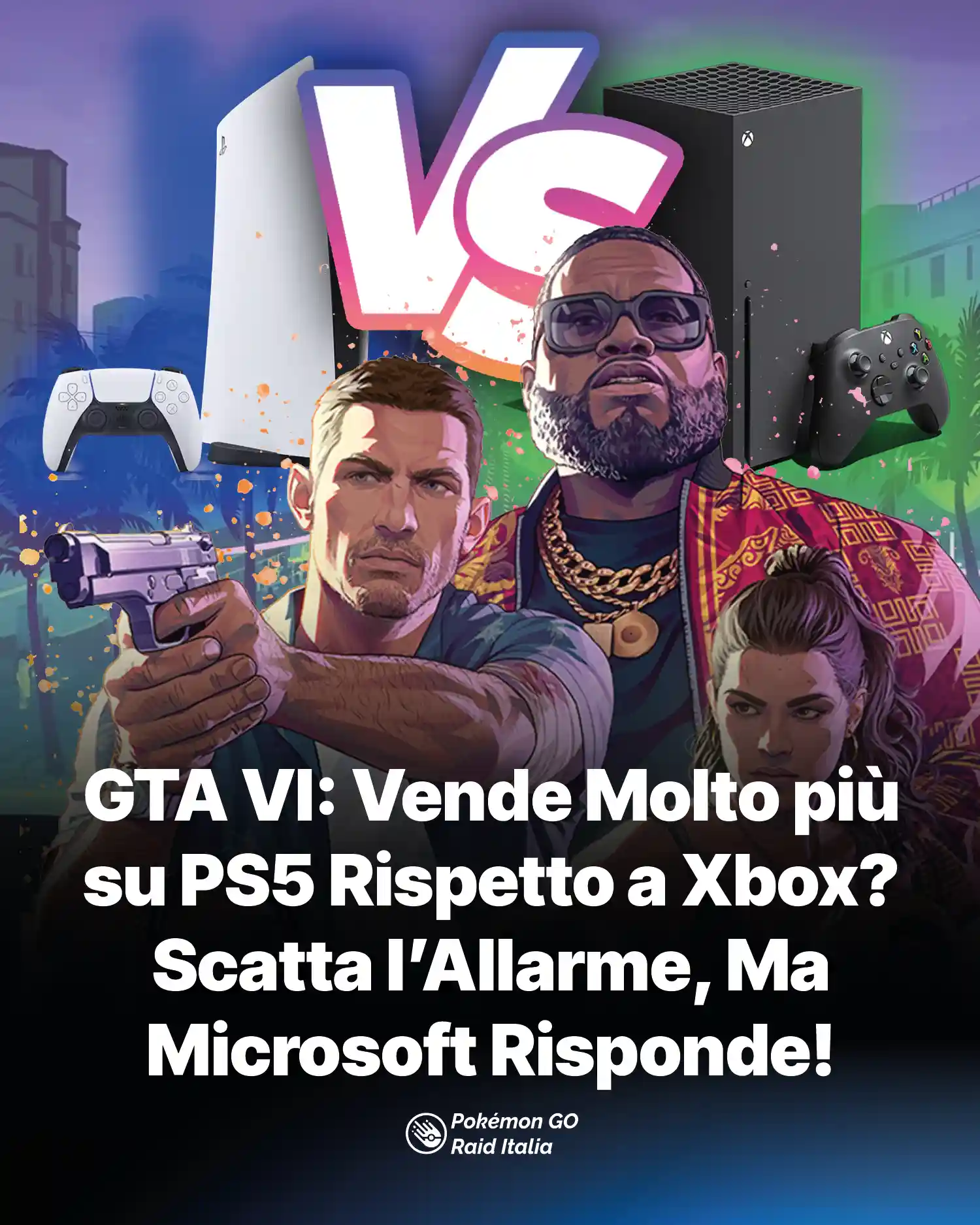 GTA VI: Vende Molto più su PS5 Rispetto a Xbox? Scatta l’Allarme, Ma Microsoft Risponde!